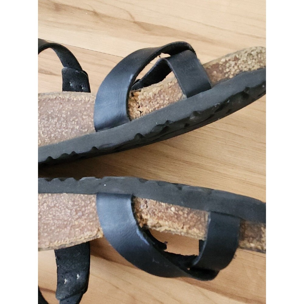 Birkenstock Mayari Birko Flor Sandals - Black Women's Sz 38 US 7 - Picture 7 of 10